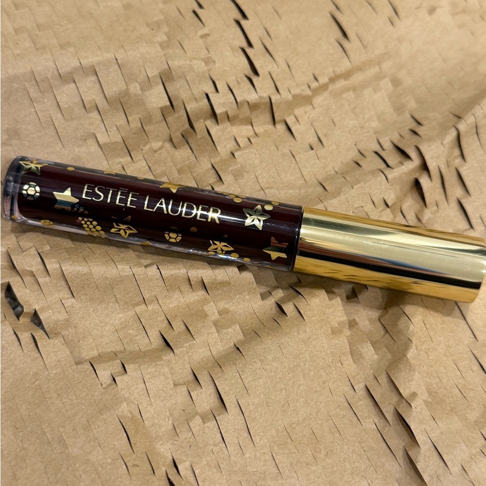 Estee Lauder Lip Gloss with Gold Cap Collection 2023 Limited Edition Divine Plum
